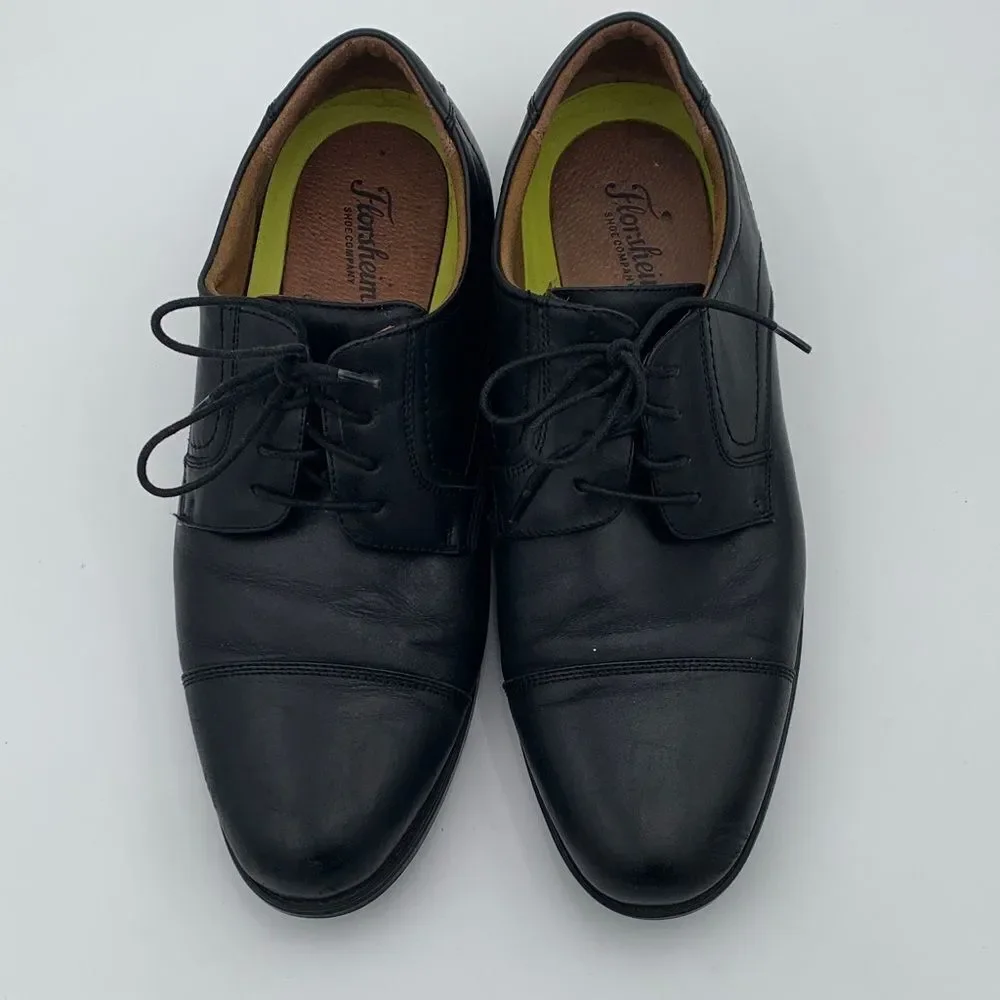 Florsheim Black Leather Dress Shoes Mens size 12
